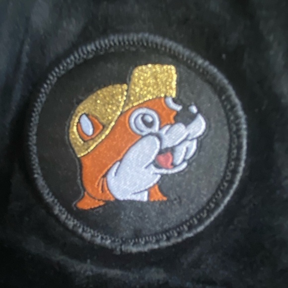 Buc-ee’s Zip Up Hoodie Jacket - Black & Leopard - Size Small Bucee - Picture 4 of 8